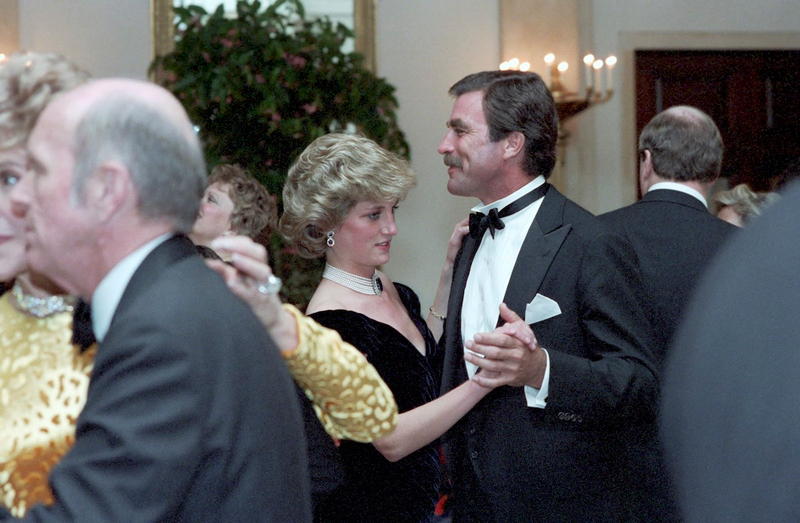 Illustration for article titled Decades before Dancing With The Stars, Princess Di danced with a lot of stars